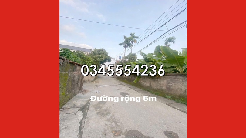 ⭐ban dat vi tri dep thon nam vong ngoai (vong xuyen, phuc tho), phuc loc, hn; 3xtr/m2; 0345554236