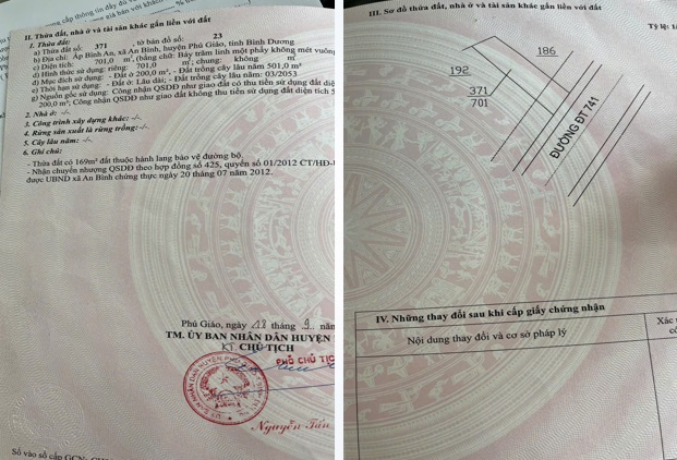 ⭐chinh chu ban dat vi tri dep dt741 an binh, phu giao (binh duong), tp.hcm, 9,2 ty, 0909508804