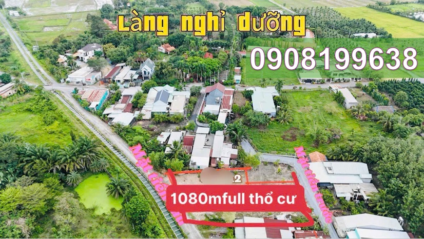 ⭐️chinh chu ban lo dat 1080m full tho cu tai trung lap thuong (h.cu chi cu), tp hcm . lh 0908199638
