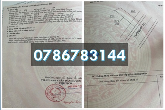 ⭐️chinh chu ban lo dat vi tri dac dai tai dt741 an binh, phu giao (binh duong), tp.hcm, 0786783144
