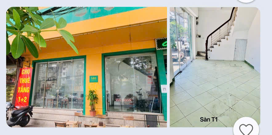 ⭐️Chinh chu cho thue mat bang KD hoac VP tang 1 va 2 mat duong Truong Chinh, Dong Da. 0372879441