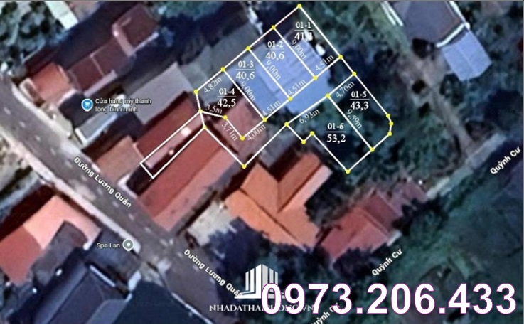 ⭐️chuyen nhuong 6 lo dat dep tai tdp luong quan, nam son, p.an duong, hai phong, 20tr/m2; 0973.206.433